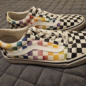 Vans Multicolor Checkered Sneakers